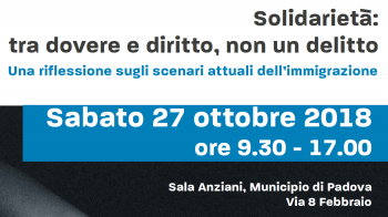 Solidarietà: tra dovere e diritto, non un delitto